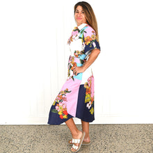 Load image into Gallery viewer, &quot;Salma&quot; Dress in Super Bloom Print - Palm Cove