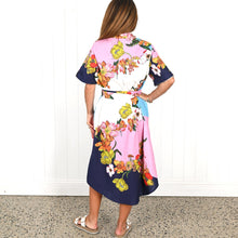 Load image into Gallery viewer, &quot;Salma&quot; Dress in Super Bloom Print - Palm Cove