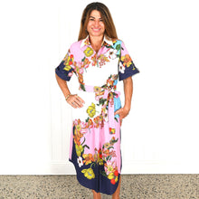 Load image into Gallery viewer, &quot;Salma&quot; Dress in Super Bloom Print - Palm Cove