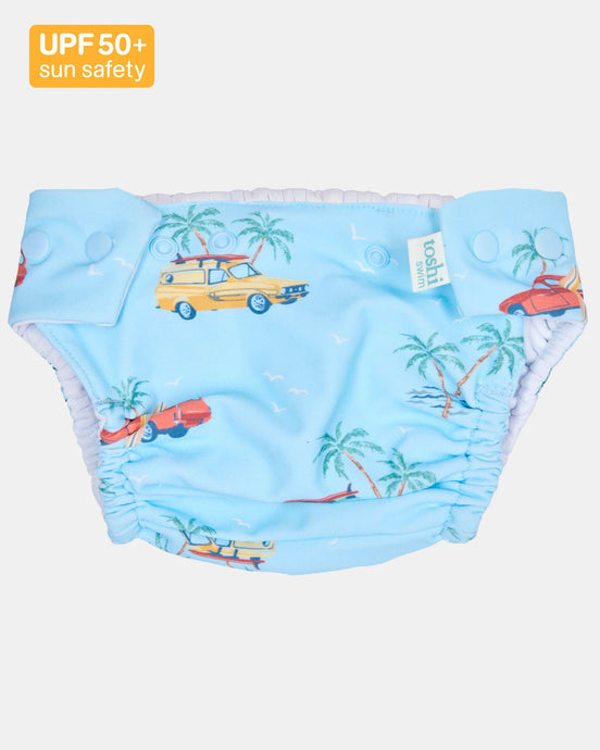 Swell Seekers Sky Paradise Swim Nappy - Toshi