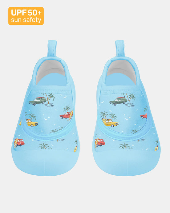 Swell Seekers Sky Paradise Swim Reef Booties - Toshi