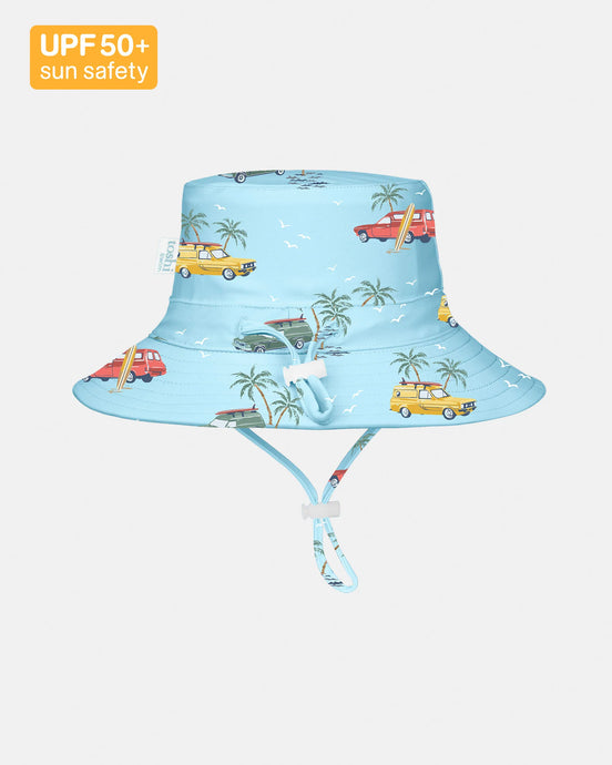 Swell Seekers Sky Paradise Swim Sunhat - Toshi