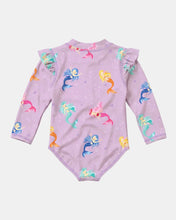 Load image into Gallery viewer, Princess Mermaid Twinkle Swim Bodysuit - Toshi