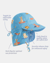 Load image into Gallery viewer, Beach Buddies Pirate Swim Flap Cap - Toshi