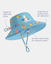 Load image into Gallery viewer, Beach Buddies Pirate Swim Sunhat - Toshi