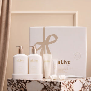 Mango & Lychee The Icon Gift Set - al.ive body