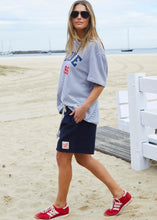 Load image into Gallery viewer, Navy Summer Towelling Short - Hammill &amp; Co