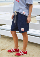 Load image into Gallery viewer, Navy Summer Towelling Short - Hammill &amp; Co