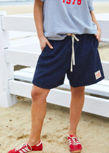 Load image into Gallery viewer, Navy Summer Towelling Short - Hammill &amp; Co