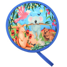 Load image into Gallery viewer, Purse Size Twist Fan - Australian Bliss
