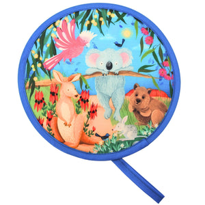 Purse Size Twist Fan - Australian Bliss