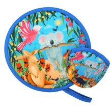 Load image into Gallery viewer, Purse Size Twist Fan - Australian Bliss