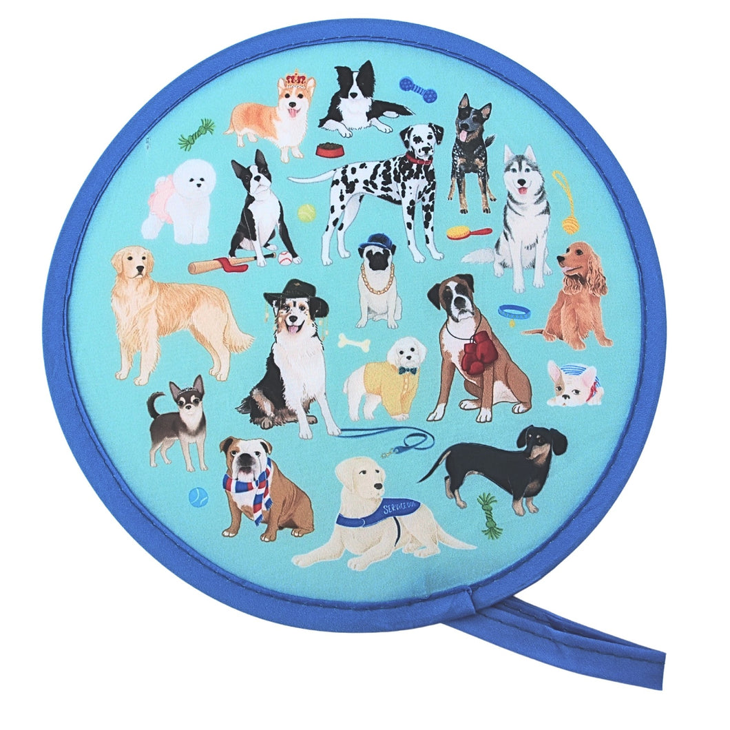Purse Size Twist Fan - Paws and Claws