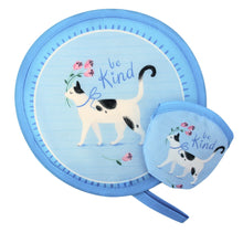Load image into Gallery viewer, Purse Size Twist Fan - Paws and Claws