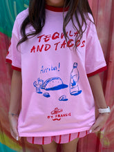 Load image into Gallery viewer, Pink Tequila &amp; Tacos T-Shirt - By Frankie