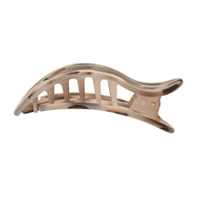 Load image into Gallery viewer, Light Tort Flat Tamed Hair Claw