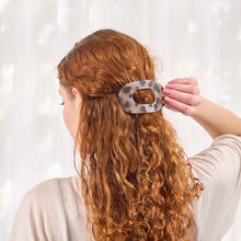 Load image into Gallery viewer, Light Tort Flat Tamed Hair Claw
