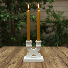 Load image into Gallery viewer, Set of 2 Taper 100% Beeswax Candles