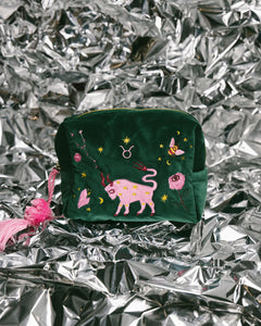 Taurus Astrology Cosmetic Case