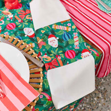 Load image into Gallery viewer, Deck The Palm Christmas Cotton Tea Towel