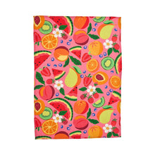 Load image into Gallery viewer, Tropicana Linen Tea Towel