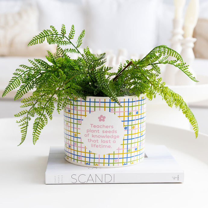 Teacher Ceramic Pot Planter