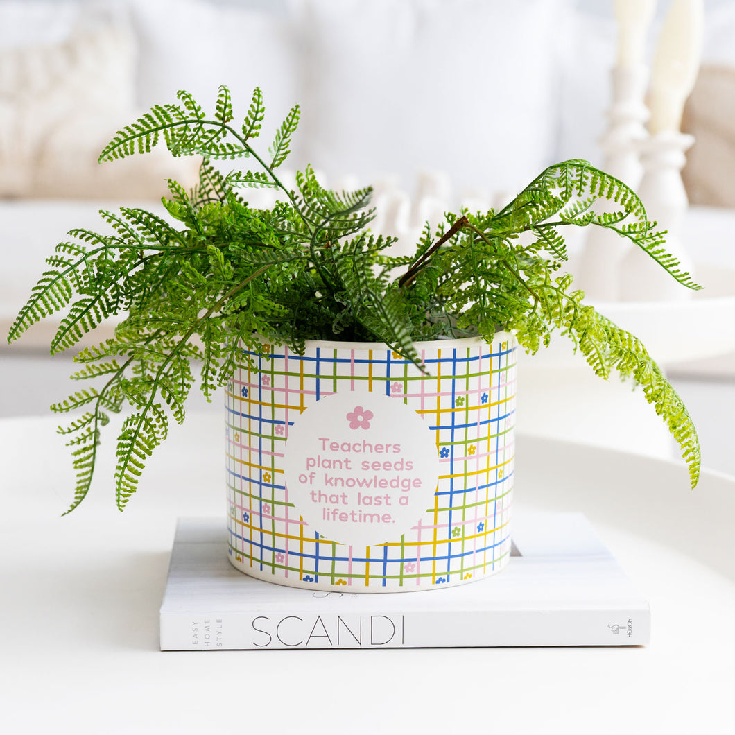 Teacher Ceramic Pot Planter