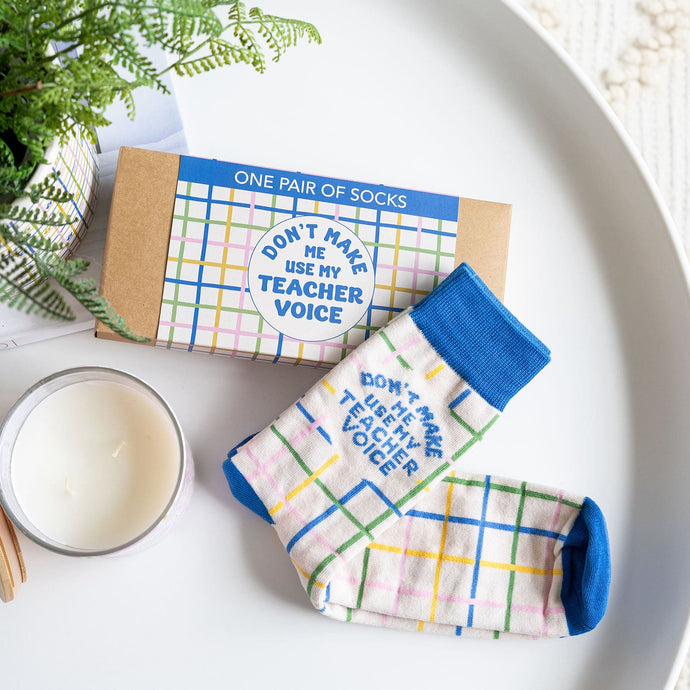 Teacher Voice Socks