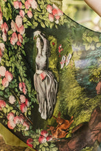 Load image into Gallery viewer, 'The Daydreamer' Scarf with Sleeping Beauty, Florals &amp; Rabbits - Market of Stars