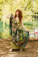 Load image into Gallery viewer, 'The Daydreamer' Scarf with Sleeping Beauty, Florals &amp; Rabbits - Market of Stars