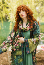 Load image into Gallery viewer, 'The Daydreamer' Scarf with Sleeping Beauty, Florals &amp; Rabbits - Market of Stars
