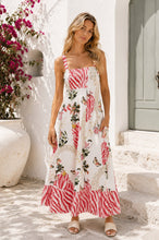 Load image into Gallery viewer, "Lara" Dress in The Awakening Print - Palm Cove