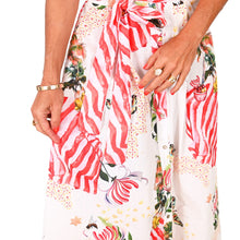 Load image into Gallery viewer, "Willow" Short Sleeve Maxi Dress in The Awakening Print - Palm Cove