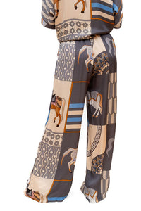 Light Grey Helen of Troy Horse Pants