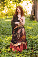 Load image into Gallery viewer, &#39;The Messenger&#39; Scarf with Joan of Arc Print - Market of Stars