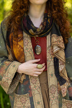 Load image into Gallery viewer, &#39;The Messenger&#39; Scarf with Joan of Arc Print - Market of Stars