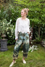 Load image into Gallery viewer, 'The Mythmaker' Linen Cropped Artist Pants - Market of Stars