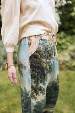 Load image into Gallery viewer, 'The Mythmaker' Linen Cropped Artist Pants - Market of Stars