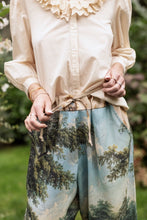 Load image into Gallery viewer, 'The Mythmaker' Linen Cropped Artist Pants - Market of Stars