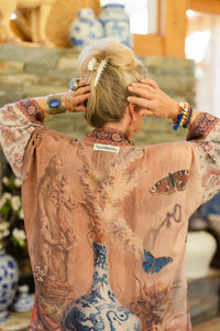 'The Storyteller' Matinée Duster Kimono Robe - Market of Stars