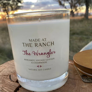 'The Wrangler' Large Candle - Made At The Ranch