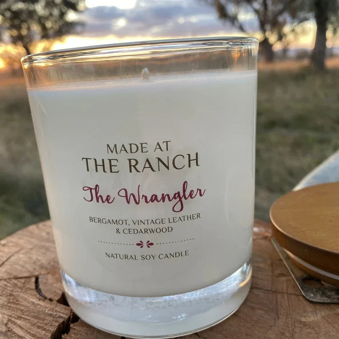 'The Wrangler' Large Candle - Made At The Ranch