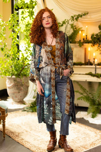 'Theatre of Dreams' Kimono Opera Duster Robe - Market of Stars