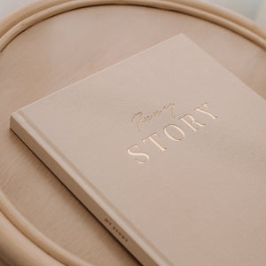 'This Is My Story' Memoir Journal Cream