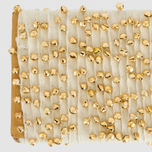 Load image into Gallery viewer, Gold Tiny Bell Ribbon