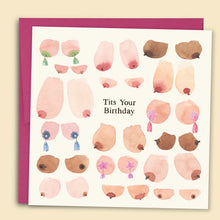 Load image into Gallery viewer, 'Tits Your Birthday' Card