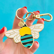 Load image into Gallery viewer, To Bee or Not to Bee Key Ring - Erstwilder