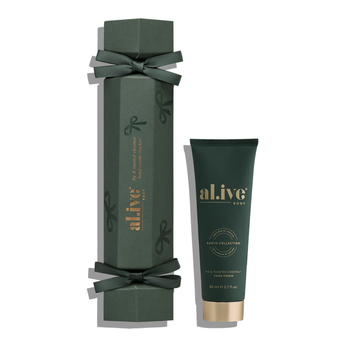 Fig & Toasted Chestnut Hand Cream Cracker - al.ive body