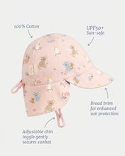 Load image into Gallery viewer, Blossom Gumnut Babies Arcadia Flap Cap - Toshi