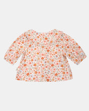 Load image into Gallery viewer, Rosie Posie Peter Pan Baby Blouse - Toshi